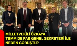 Milletvekili Özkaya TBMM’de PAB Genel Sekreteri ile Neden Görüştü?