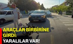 Araçlar birbirine girdi: Yaralılar var!