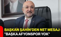 Başkan Şahin’den Net Mesaj: "Başka Afyonspor Yok"