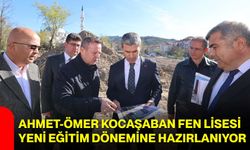 Ahmet-Ömer Kocaşaban Fen Lisesi Yeni Eğitim Dönemine Hazırlanıyor
