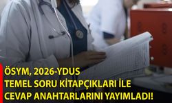 ÖSYM, 2026-YDUS temel soru kitapçıkları ile cevap anahtarlarını yayımladı