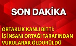 Ortaklık kanlı bitti: İş insanı ortağı tarafından vurularak öldürüldü
