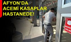 Afyonkarahisar da Acemi kasaplar hastanede!