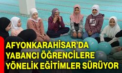 Afyonkarahisar’da Yabancı Öğrencilere Yönelik Eğitimler Sürüyor