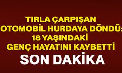 Tırla çarpışan otomobil hurdaya döndü: 18 yaşındaki genç hayatını kaybetti