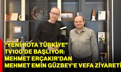 “Yeni Rota Türkiye” tv100’de başlıyor: Mehmet Erçakır’dan Mehmet Emin Güzbey’e vefa ziyareti