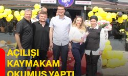 Açılışı Kaymakam Okumuş yaptı
