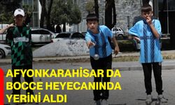 Afyonkarahisar da Bocce Heyecanında Yerini Aldı