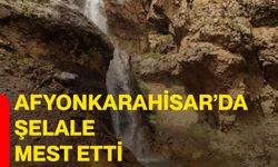 Afyonkarahisar’da şelale mest etti