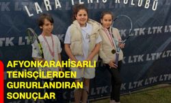 Afyonkarahisarlı tenisçilerden gururlandıran sonuçlar