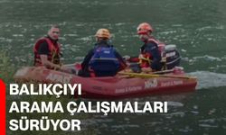 Balıkçıyı arama çalışmaları sürüyor