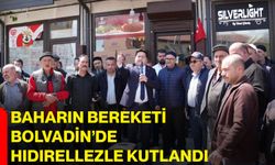 Baharın Bereketi Bolvadin’de Hıdırellezle Kutlandı