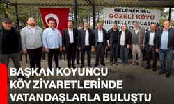 Başkan Koyuncu Köy Ziyaretlerinde Vatandaşlarla Buluştu