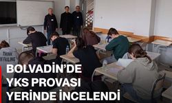 Bolvadin’de YKS Provası Yerinde İncelendi