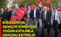 Bolvadin’de Gençlik Yürüyüşü Yoğun Katılımla Gerçekleştirildi