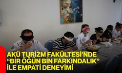 AKÜ Turizm Fakültesi’nde “Bir Öğün Bin Farkındalık” ile Empati Deneyimi