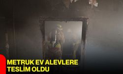 Metruk Ev Alevlere Teslim Oldu