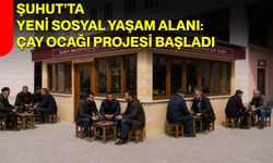 Şuhut’ta Yeni Sosyal Yaşam Alanı: Çay Ocağı Projesi Başladı