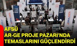 AFSÜ, Ar-Ge Proje Pazarı’nda Temaslarını Güçlendirdi