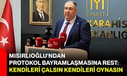 Mısırlıoğlu’ndan protokol bayramlaşmasına rest: Kendileri çalsın kendileri oynasın