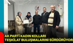 AK Parti Kadın Kolları Teşkilat Buluşmalarını Sürdürüyor