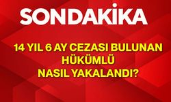 14 Yıl 6 Ay Cezası Bulunan Hükümlü Nasıl Yakalandı?