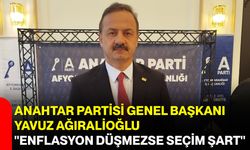 Anahtar Partisi Genel Başkanı Yavuz Ağıralioğlu, "Enflasyon düşmezse seçim şart"