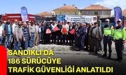 Sandıklı’da 186 Sürücüye Trafik Güvenliği Anlatıldı