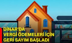 Dinar’da vergi ödemeleri için geri sayım başladı