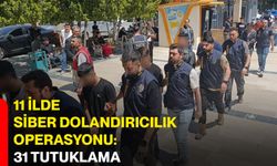 11 ilde siber dolandırıcılık operasyonu: 31 tutuklama