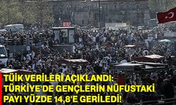 TÜİK verileri açıklandı: Türkiye'de gençlerin nüfustaki payı yüzde 14,8'e geriledi!