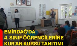 Emirdağ’da 4. Sınıf Öğrencilerine Kur’an Kursu Tanıtımı