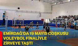 Emirdağ’da 19 Mayıs Coşkusu Voleybol Finaliyle Zirveye Taştı