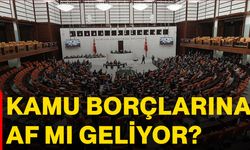 Kamu borçlarına af mı geliyor?