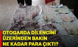 Otogarda dilencinin üzerinden bakın ne kadar para çıktı?