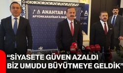 “Siyasete Güven Azaldı, Biz Umudu Büyütmeye Geldik”