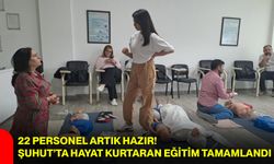 22 Personel Artık Hazır! Şuhut’ta Hayat Kurtaran Eğitim Tamamlandı