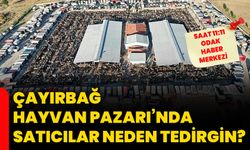 Çayırbağ Hayvan Pazarı’nda satıcılar neden tedirgin?