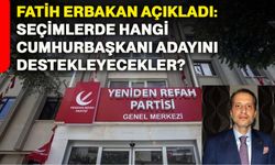 Fatih Erbakan açıkladı: Seçimlerde hangi cumhurbaşkanı adayını destekleyecekler?