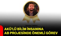 AKÜ’lü bilim insanına AB projesinde önemli görev