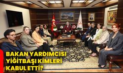 Bakan Yardımcısı Yiğitbaşı kimleri kabul etti?