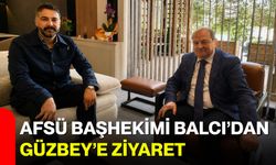 AFSÜ Başhekimi Balcı’dan Güzbey’e Ziyaret