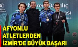 Afyonlu Atletlerden İzmir’de Büyük Başarı