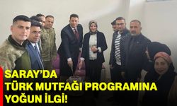 Saray’da Türk Mutfağı programına yoğun ilgi