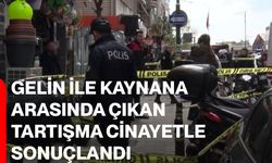 Gelin ile kaynana arasında çıkan tartışma cinayetle sonuçlandı