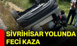 Sivrihisar yolunda feci kaza