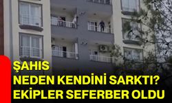 Şahıs neden kendini sarktı? Ekipler seferber oldu
