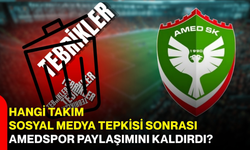 Hangi Takım Sosyal Medya Tepkisi Sonrası Amedspor Paylaşımını Kaldırıldı?