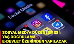 Sosyal medya düzenlemesi: Yaş doğrulama e-Devlet üzerinden yapılacak