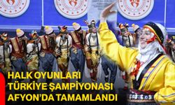 Halk Oyunları Türkiye Şampiyonası Afyon’da Tamamlandı